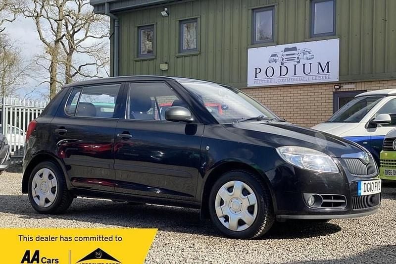 Used Skoda Fabia 2010 Black Hatchback