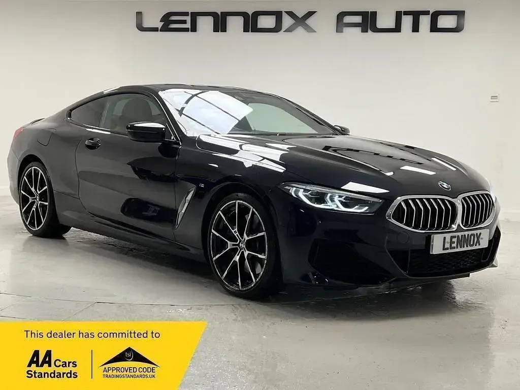 Begagnad BMW 840 Comfort Edition 2020 Svart Sportkupé