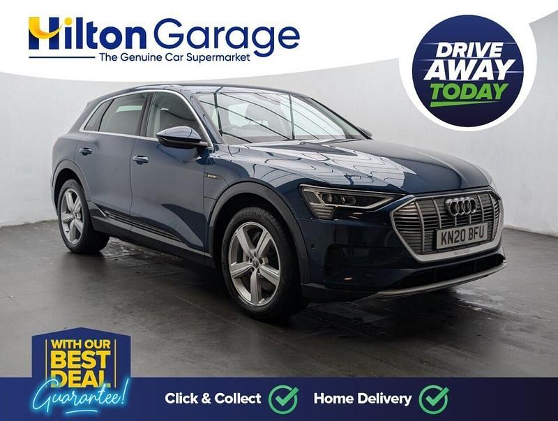 Used Audi e-tron Advanced 230 kW (313 HP) 2020 Blue SUV