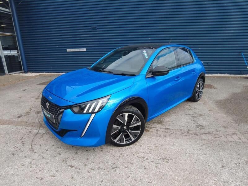 Blue Used 2020 Peugeot 208 GT-line Hatchback | £12,995 (Fair price) - Image 1/4