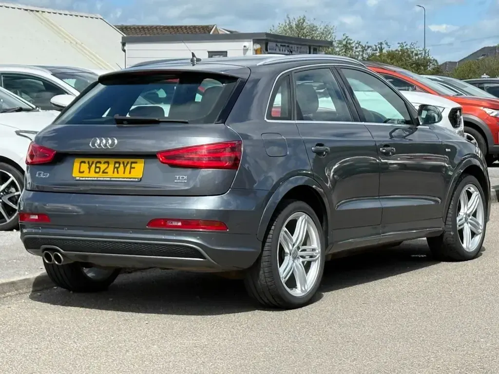Used Audi Q3 S-Line 177 HP (130 kW) 2012 Grey SUV