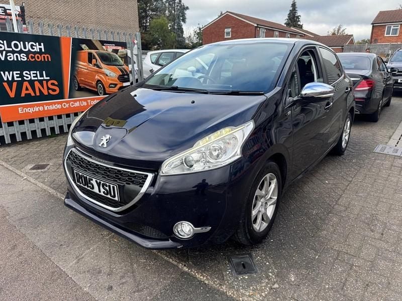 Used Peugeot 208 Style 2015 Blue Hatchback