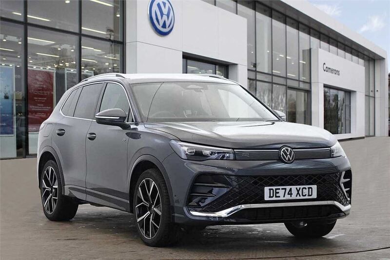Grey Used 2024 VW Tiguan R-line SUV | £34,999 - Image 1/4