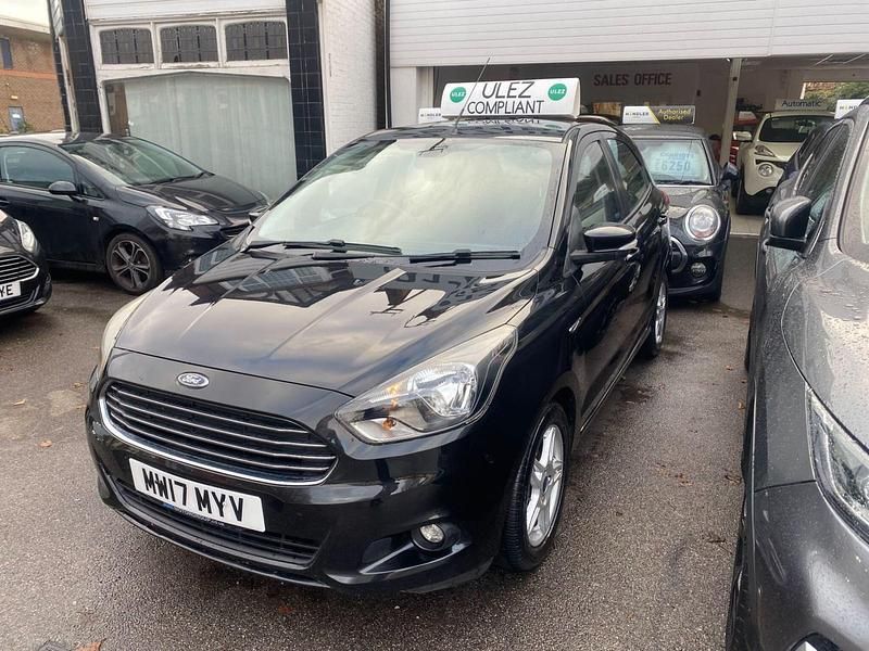 Black Used 2017 Ford Ka Plus Zetec Hatchback | £4,495 (Fair price) - Image 1/3