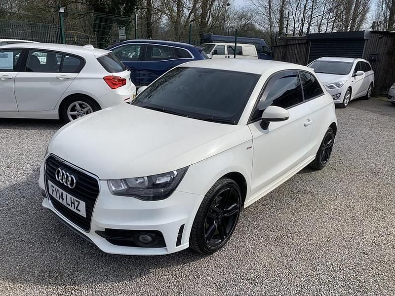 Used Audi A1 S-Line 122 HP (89 kW) 2014 White Hatchback