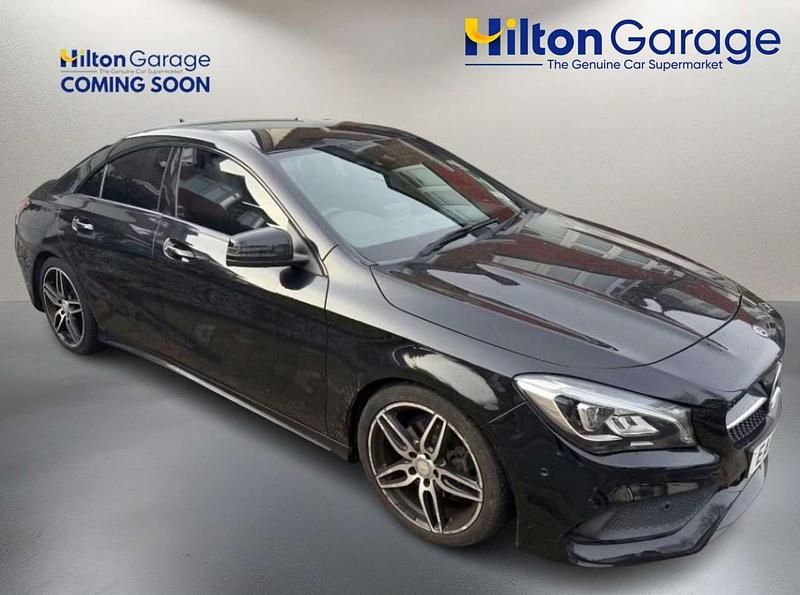 Used Mercedes CLA180 AMG line 2018 Black Sedan
