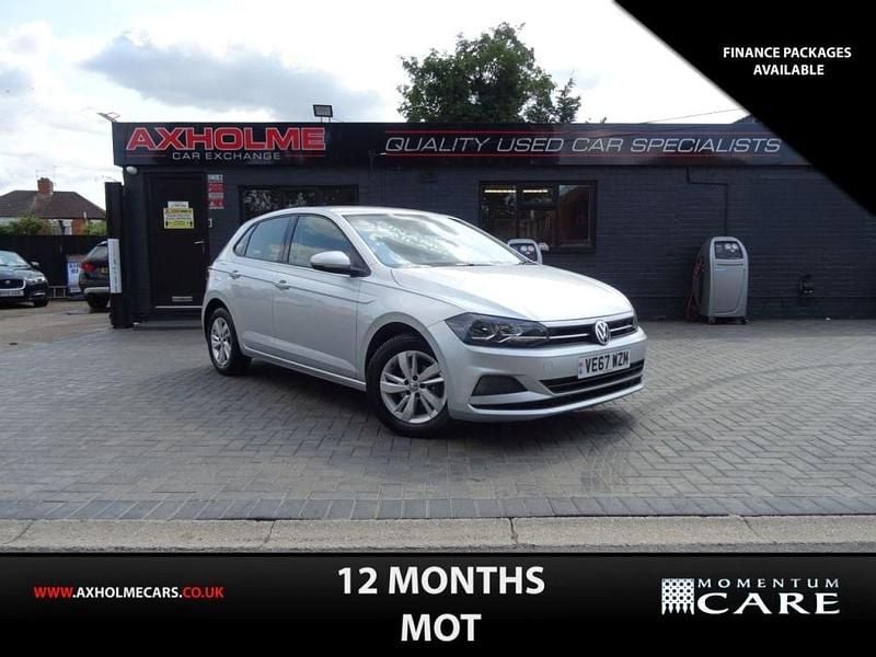 Silver Used 2018 VW Polo SE Hatchback | £7,995 (Fair price) - Image 1/4