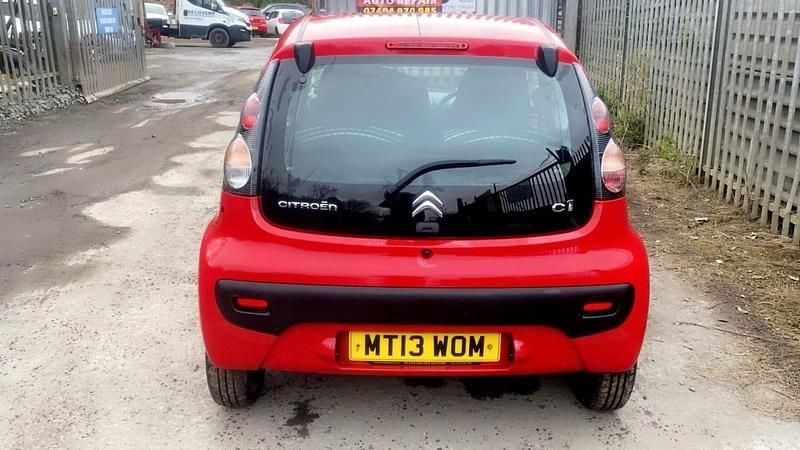 Used Citroën C1 VTR Sport 2013 Red Hatchback