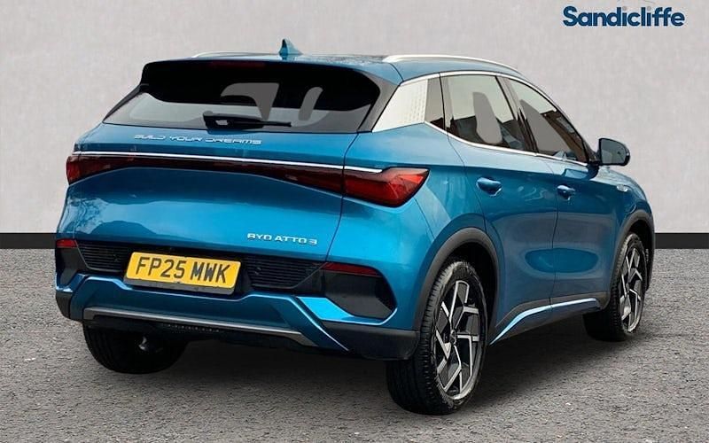 Used BYD Atto 3 Design 150 kW (204 HP) 2025 Metallic  surfing blue SUV