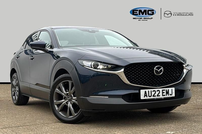 Blue Used 2022 Mazda CX-30 Inclusive SUV | £16,795 (Fair price) - Image 1/3