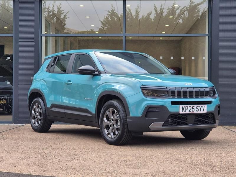 Blue New 2025 Jeep Avenger Longitude SUV | £19,995 (Super price) - Image 1/3