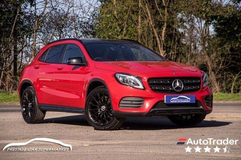 Red Used 2020 Mercedes GLA200 AMG line SUV | £17,799 (Fair price) - Image 1/4