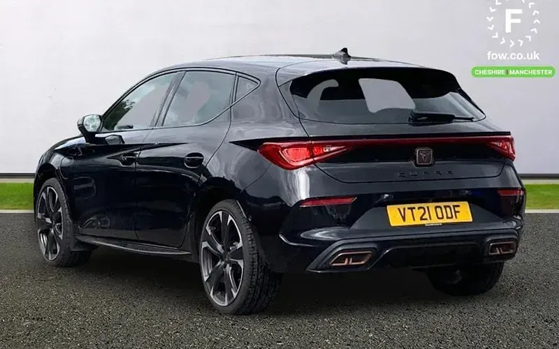 Used Cupra Leon 245 HP (180 kW) 2021 Black Hatchback