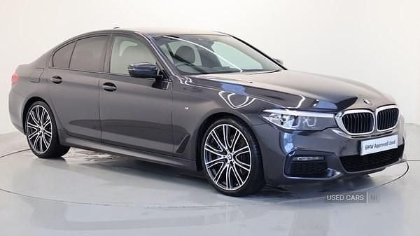 Grey Used 2020 BMW 530 M Sport Sedan | £23,950 (Fair price) - Image 1/4