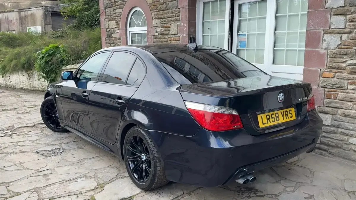 Used BMW 525 M Sport 2008 Black Sedan