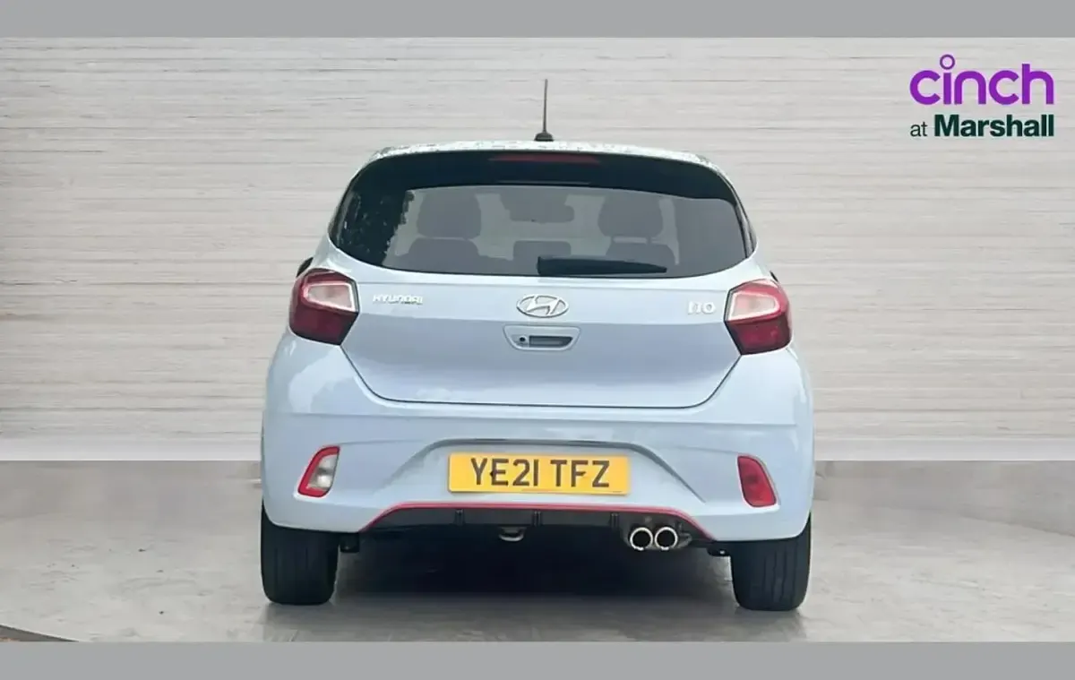 Used Hyundai i10 N Line 100 HP (73 kW) 2021 Grey Hatchback