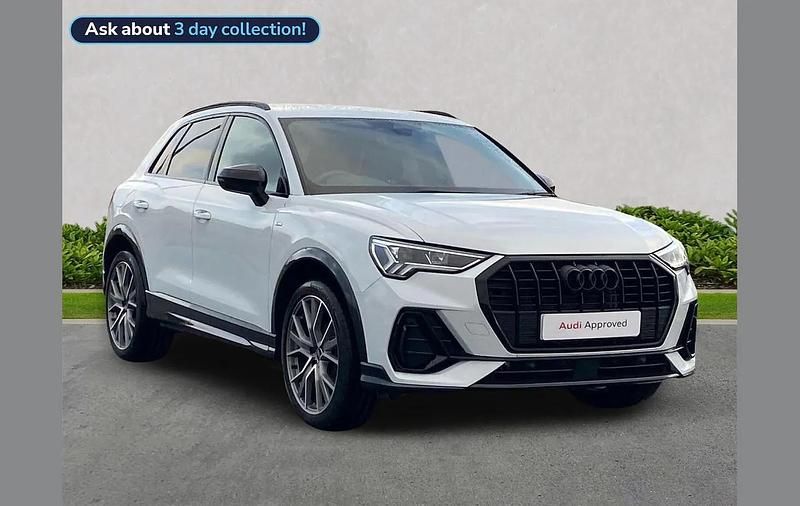 Begagnad Audi Q3 Black Edition 150 HK (110 kW) 2024 Vit SUV