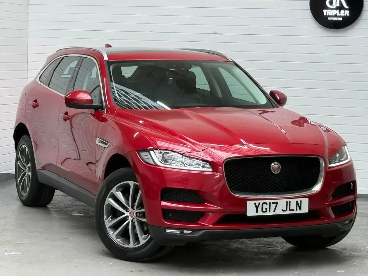 Used Jaguar F-Pace Portfolio 2017 Red SUV