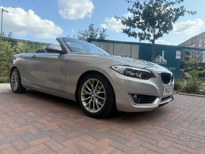 Silver Used 2016 BMW 218 Cabriolet | £9,995 (Super price) - Image 1/4