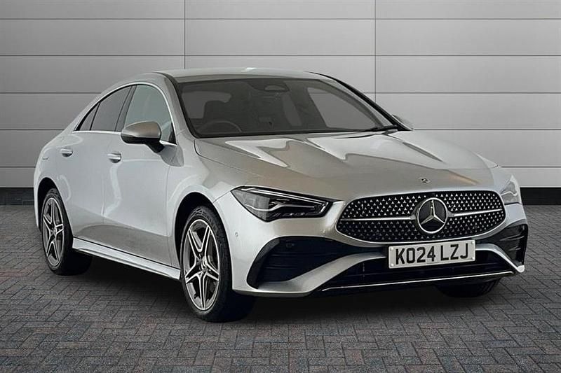 High tech silver Used 2024 Mercedes CLA250e Executive Sedan | £26,495 (Good price) - Image 1/4