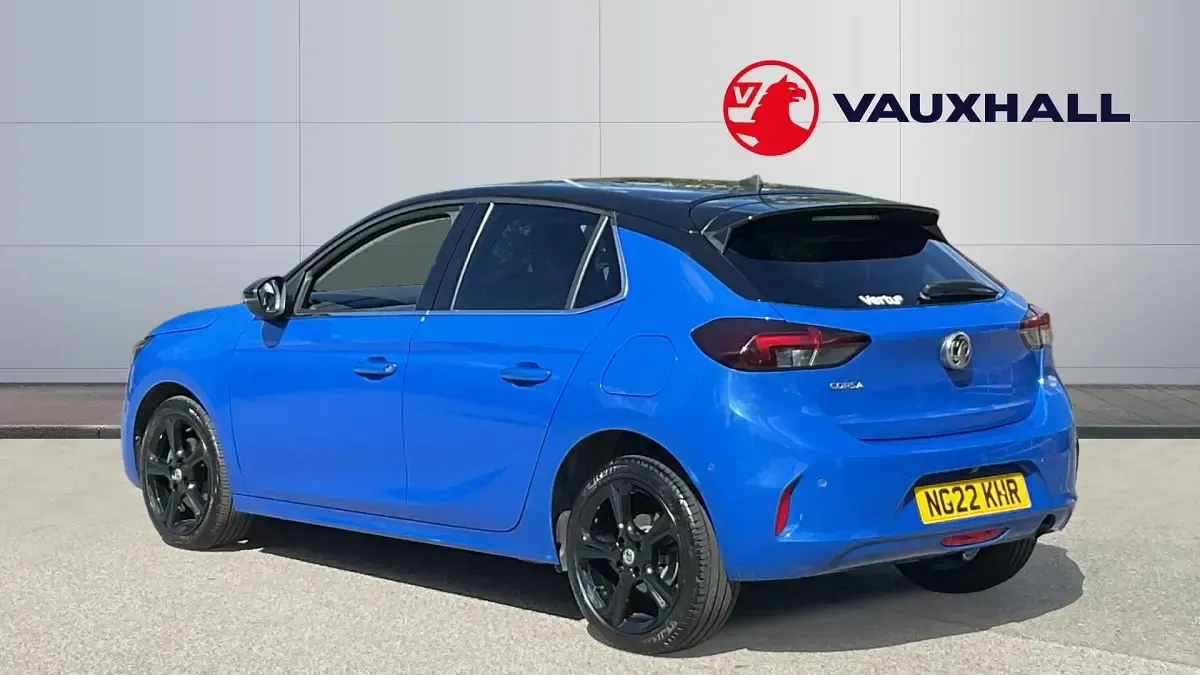 Used Vauxhall Corsa Edition 100 HP (73 kW) 2022 Blue Hatchback