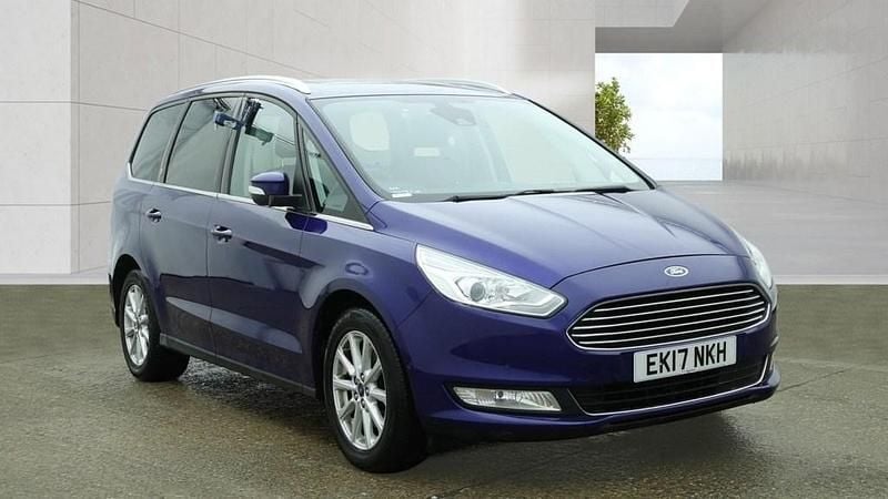 Used Ford Galaxy Titanium X 180 HP (132 kW) 2017 Impact blue pearl MPV