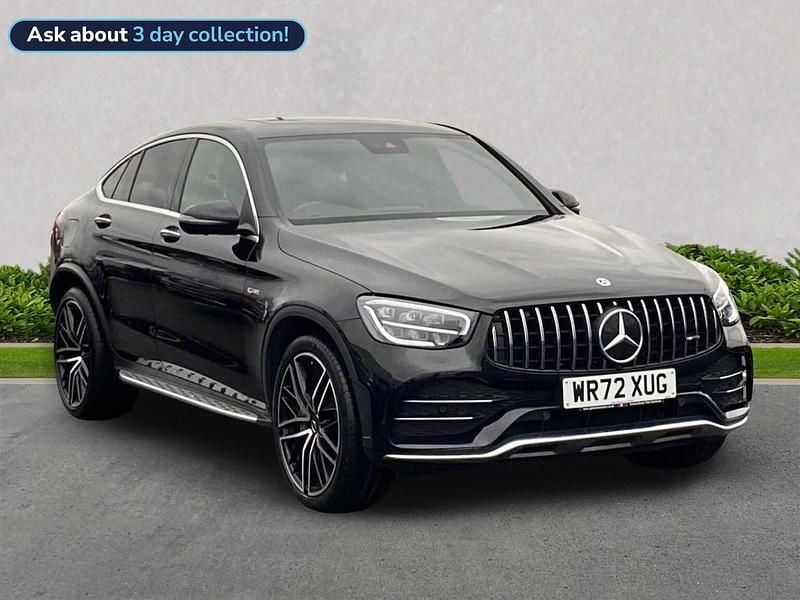 Black Used 2022 Mercedes GLC43 AMG Premium Plus Coupe | £45,776 (Fair price) - Image 1/4