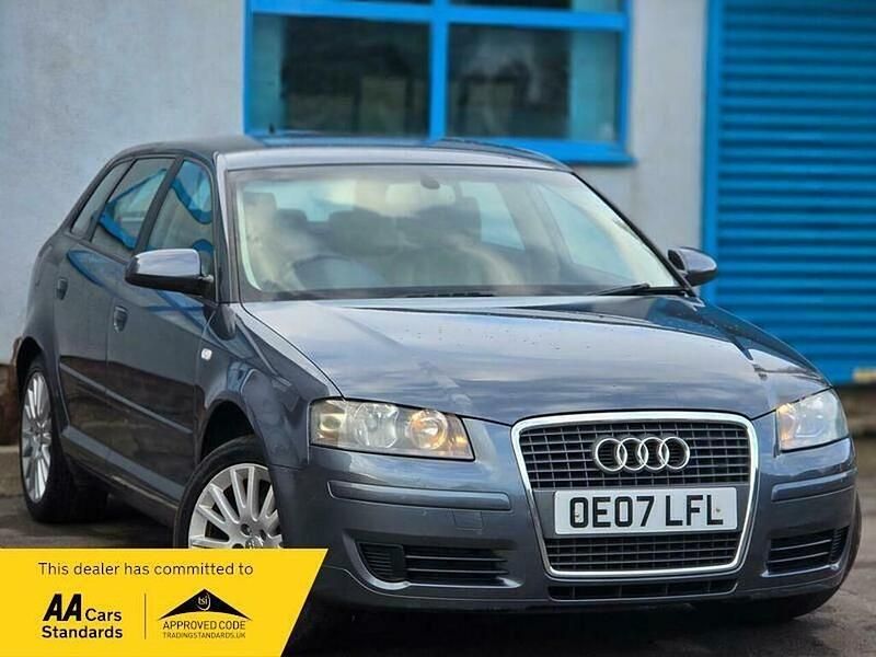 Used Audi A3 105 HP (77 kW) 2007 Grey Hatchback