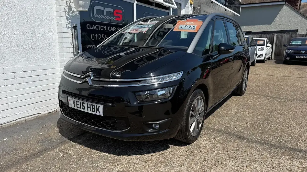Used Citroën Grand C4 Picasso Exclusive 115 HP (84 kW) 2015 Black MPV