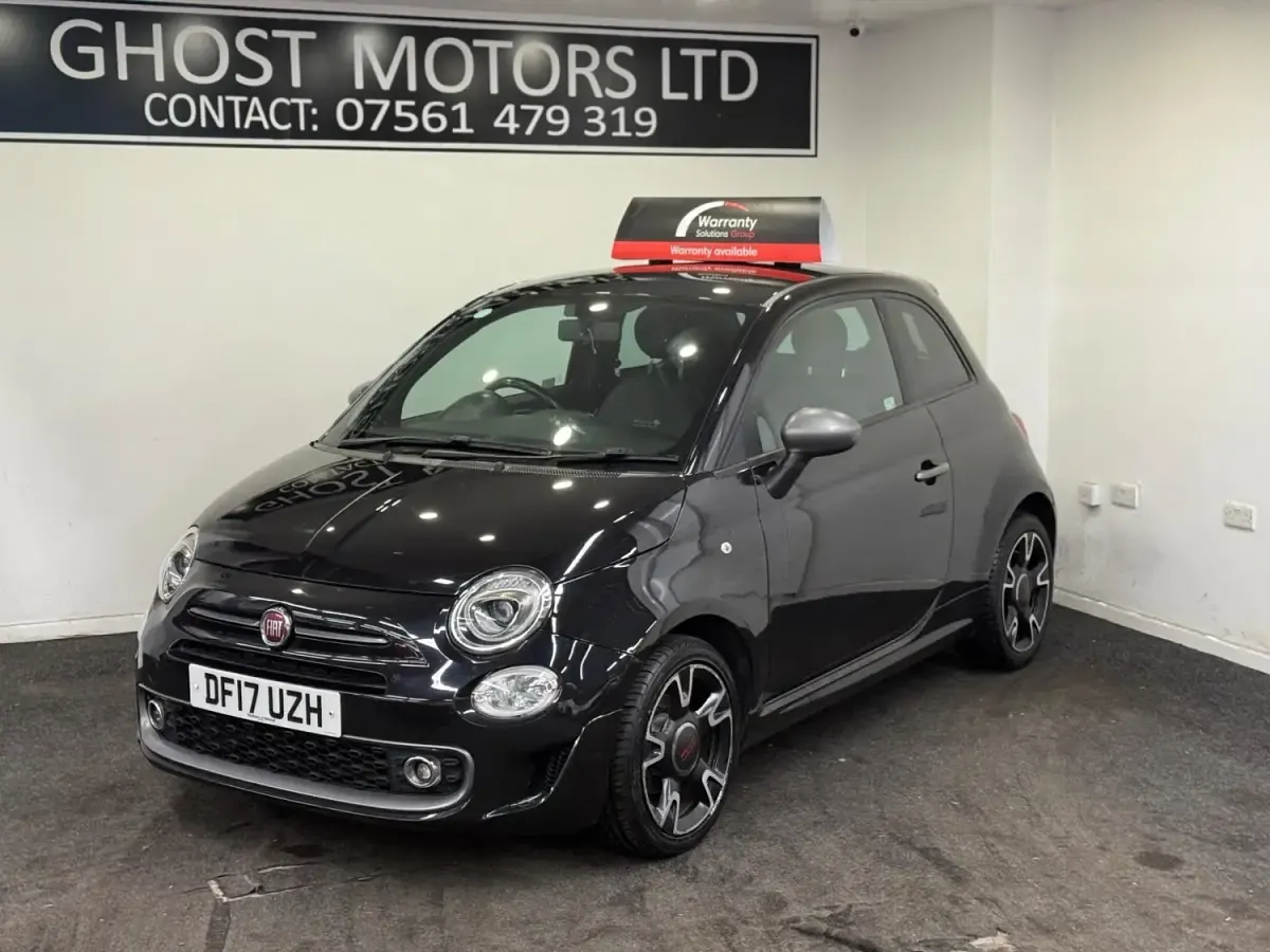 Używany Fiat 500 S 69 KM (50 kW) 2017 Czarny Hatchback