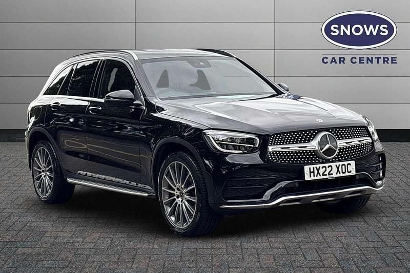 Black Used 2022 Mercedes GLC220 AMG Line Premium SUV | £29,499 (Fair price) - Image 1/4