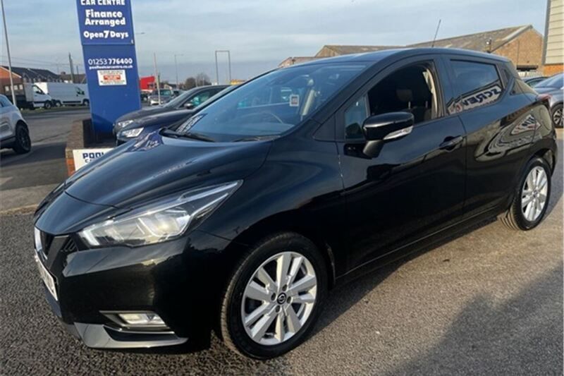Black Used 2020 Nissan Micra Acenta Hatchback | £8,995 (Fair price) - Image 1/4