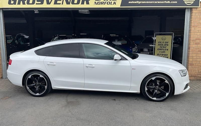 Used Audi A5 Sportback Black Edition 177 HP (130 kW) 2014 Hatchback
