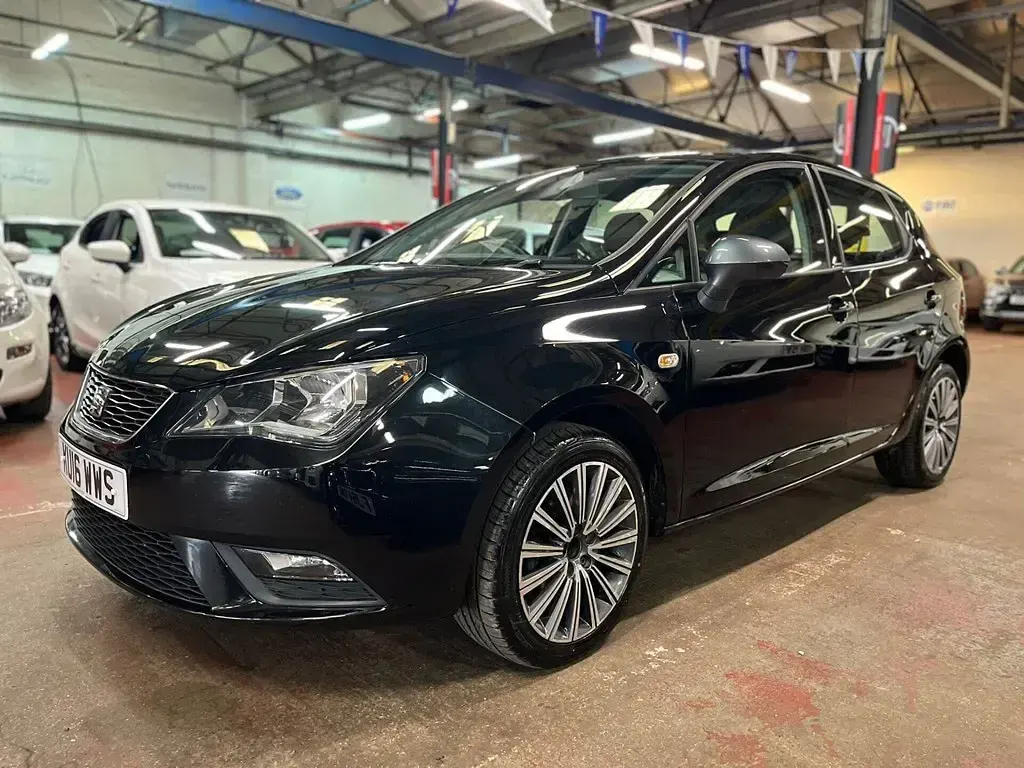 Used Seat Ibiza CONNECT 2016 Black Hatchback