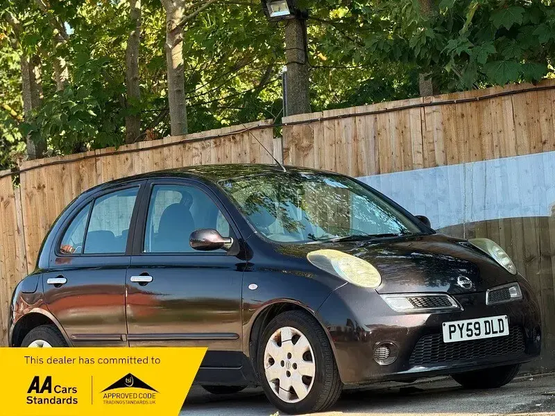 Used Nissan Micra Acenta 80 HP (58 kW) 2009 Black Hatchback