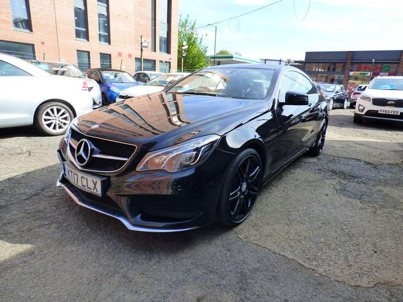 Używany Mercedes E350 AMG line 258 KM (189 kW) 2017 Czarny Coupe
