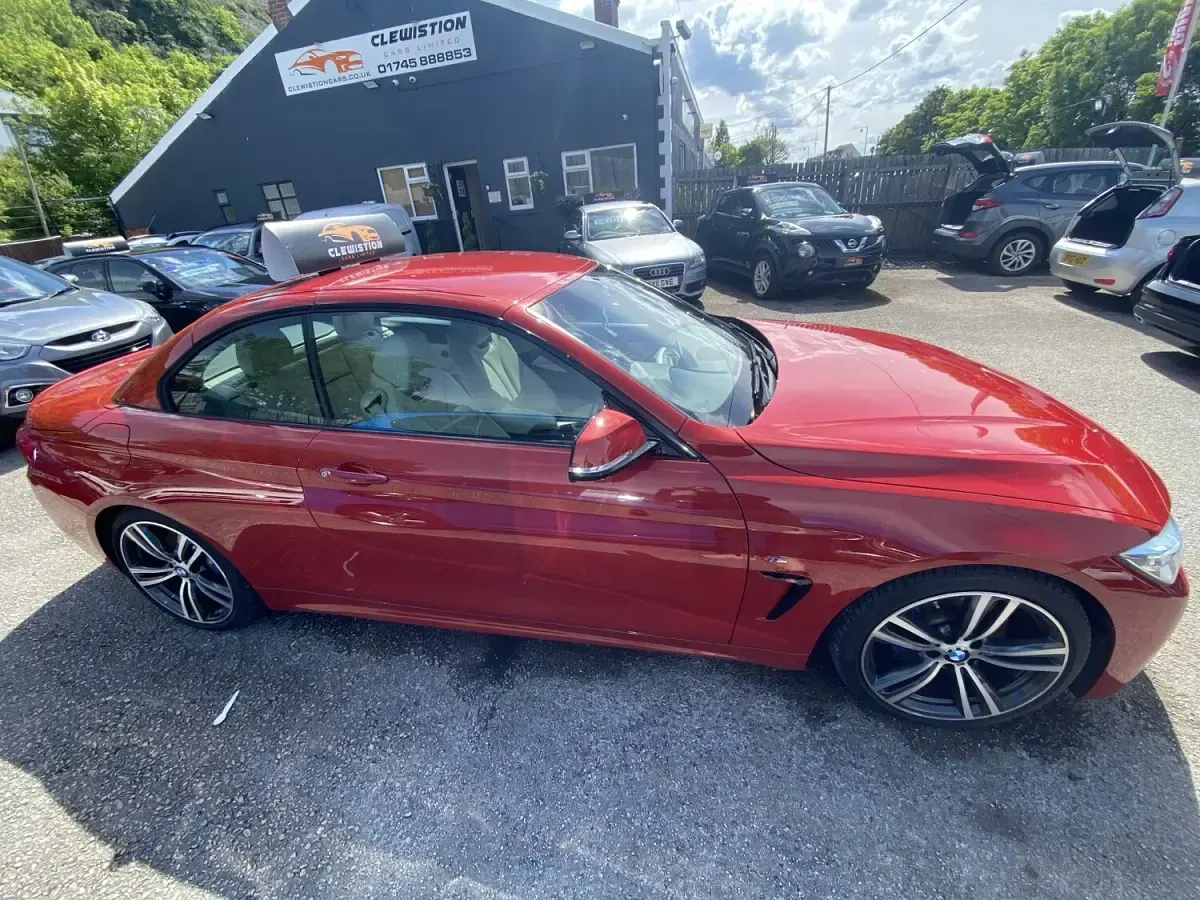 Used BMW 420 M Sport 2017 Red Cabriolet