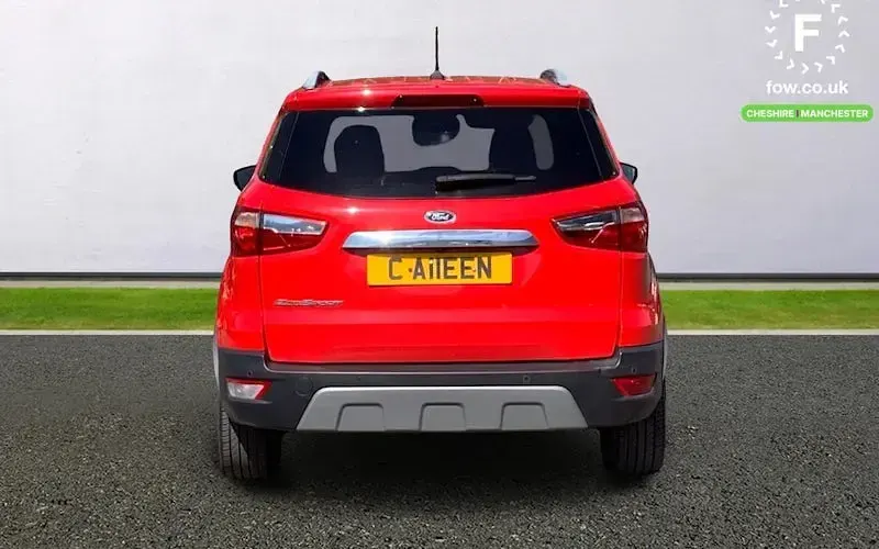 Usado Ford Ecosport Titanium 101 HP (74 kW) 2018 Vermelho SUV