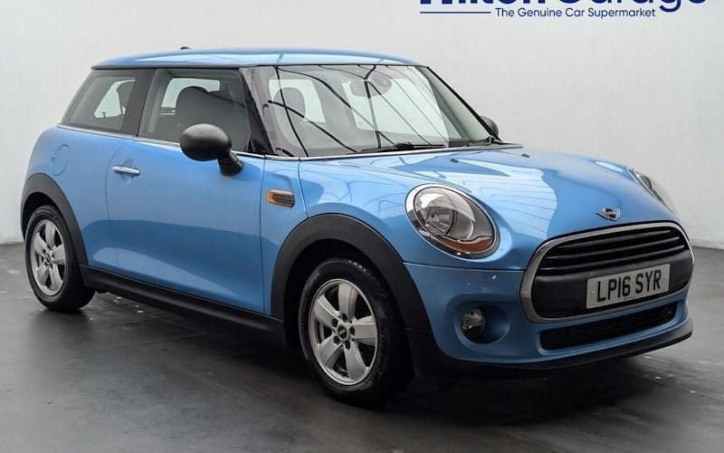 Used Mini ONE Hatch 102 HP (75 kW) 2016 Blue Hatchback