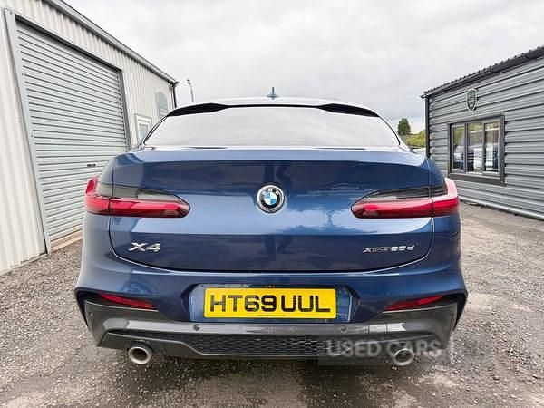 Used BMW X4 M Sport 190 HP (139 kW) 2020 Blue SUV