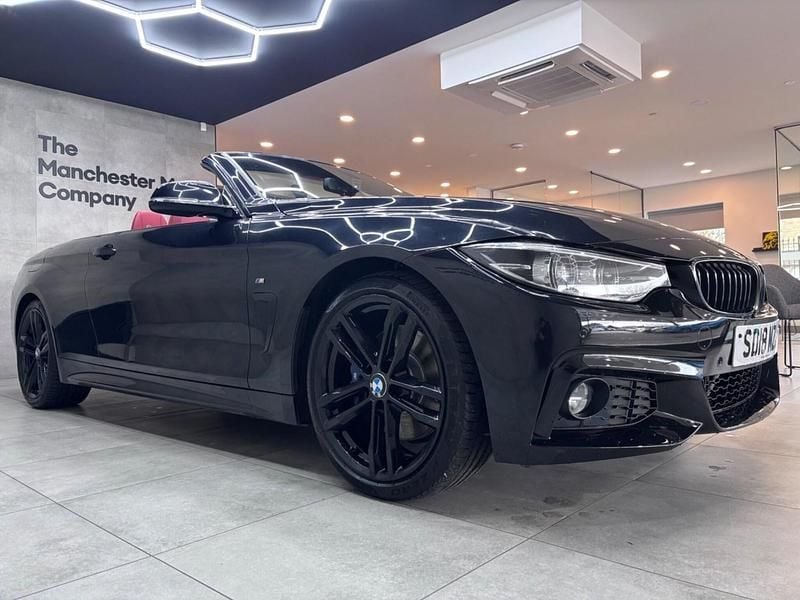 Used BMW 420 M Sport 2018 Black Cabriolet