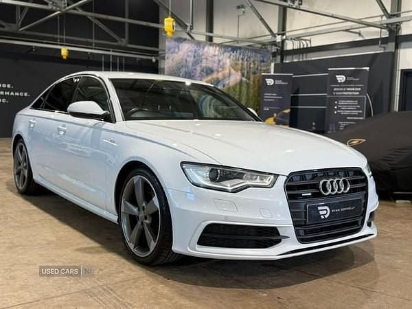 Used Audi A6 Black Edition 204 HP (150 kW) 2015 White Sedan