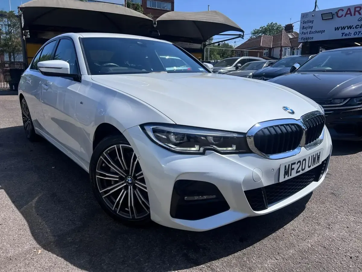 Used BMW 330e M Sport 2020 White Sedan