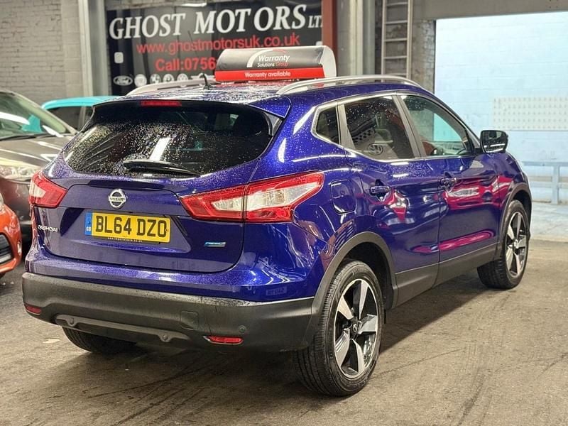 Used Nissan Qashqai N-TEC 110 HP (80 kW) 2014 Blue SUV