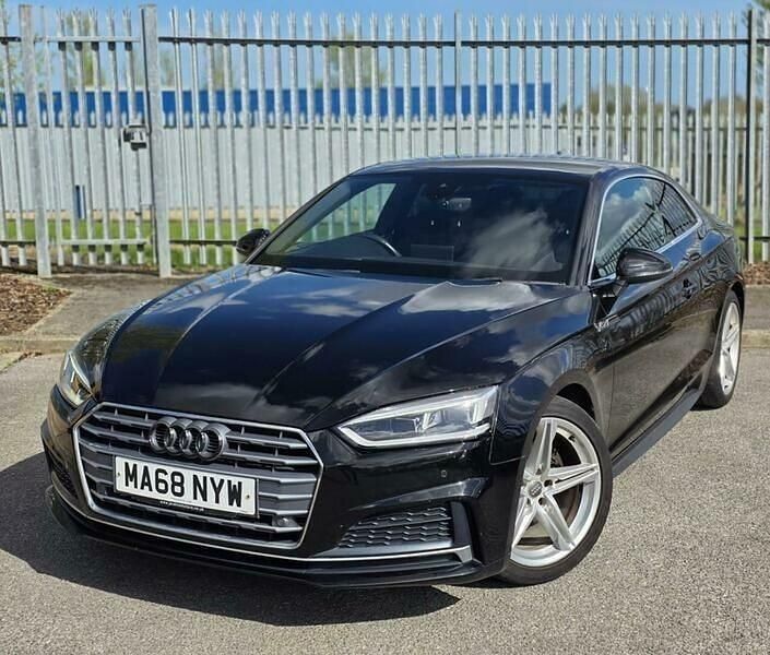 Usado Audi A5 S-Line 150 HP (110 kW) 2018 Preto Coupé