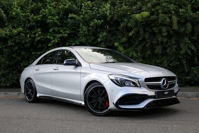 Used Mercedes CLA45 AMG 2016 Silver Sedan