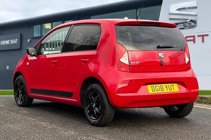 Used Seat Mii Design 2018 Red Hatchback