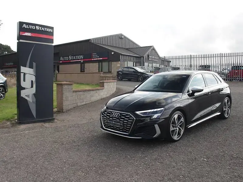 Used Audi S3 Sportback Design 310 HP (228 kW) 2021 Black Hatchback
