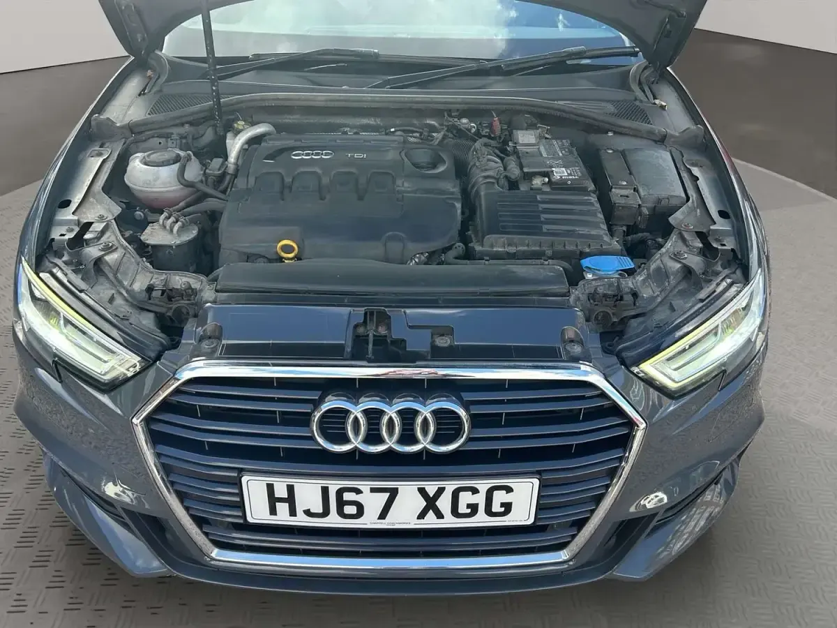 Used Audi A3 S-Line 150 HP (110 kW) 2017 Grey Sedan