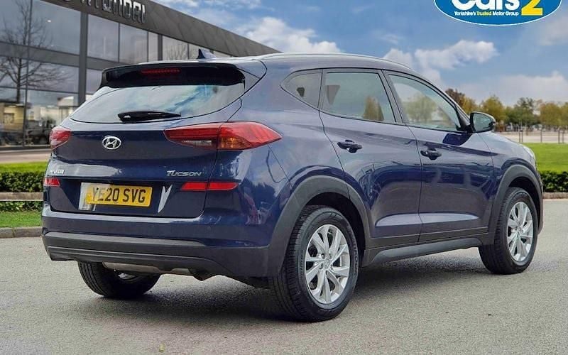 Used Hyundai Tucson SE 132 HP (97 kW) 2020 Blue SUV